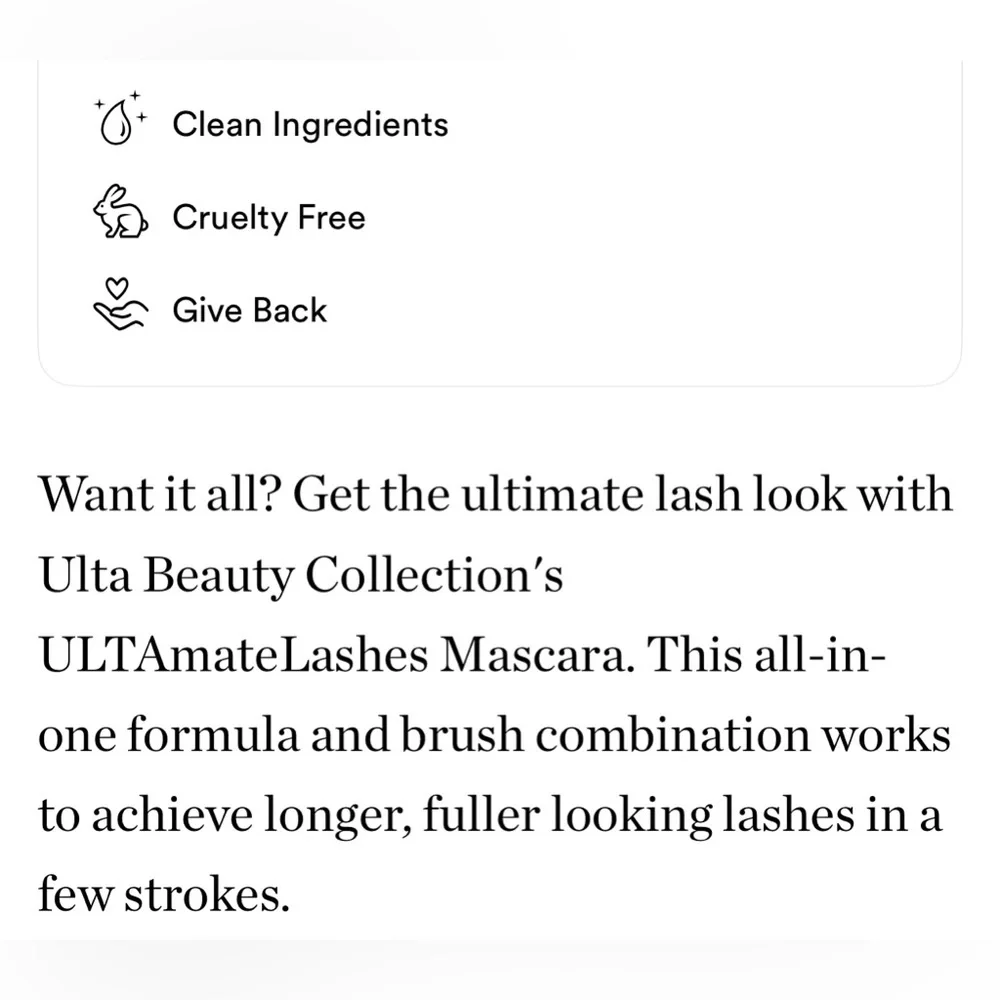 FREE💝 LAST 1! Ulta Beauty ULTAmate Lashes Mascara JET BLACK 👁️ NEW & SEALED